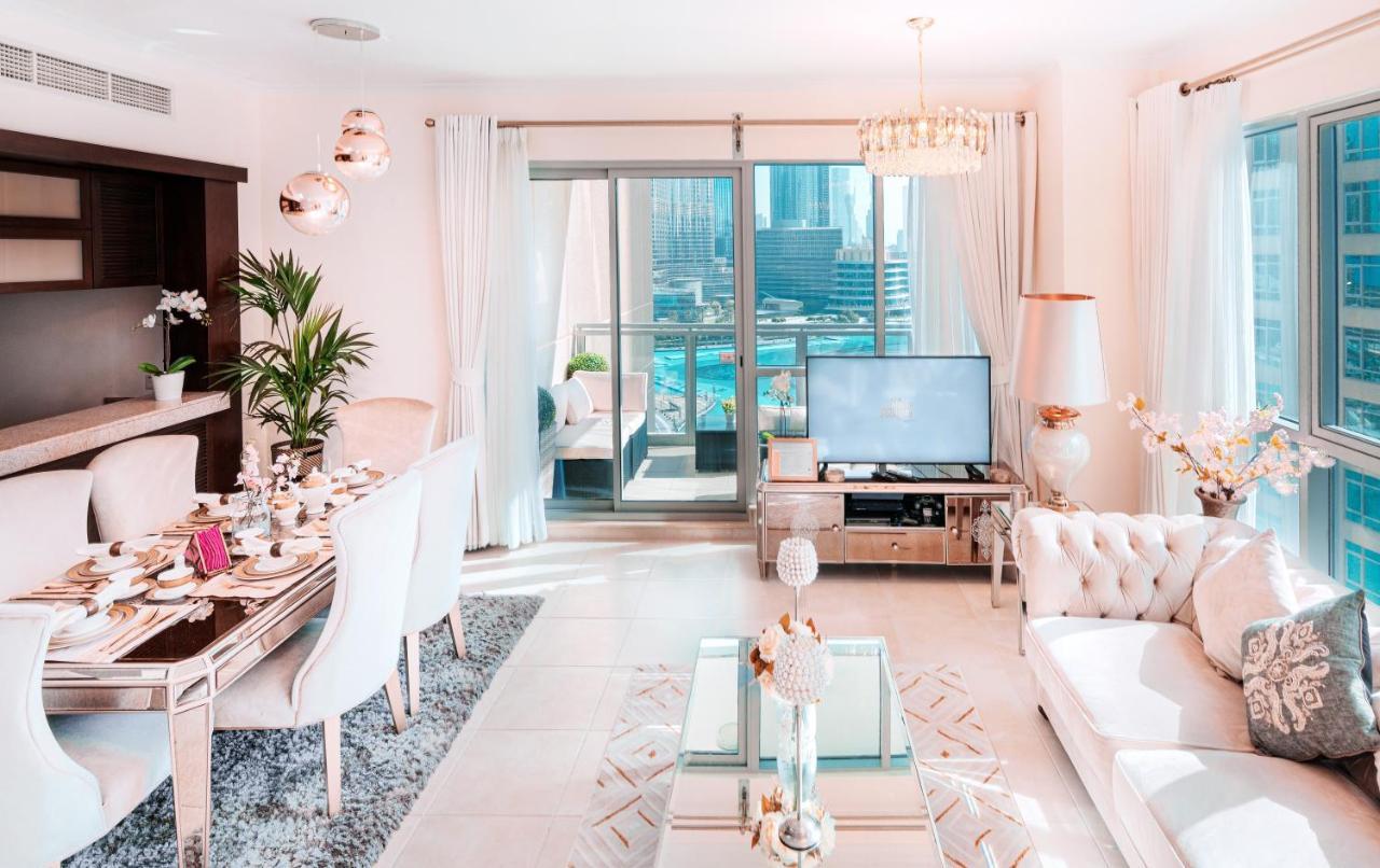 Elite Royal Apartment - Full Burj Khalifa & Fountain View - Pearl ดูไบ ภายนอก รูปภาพ