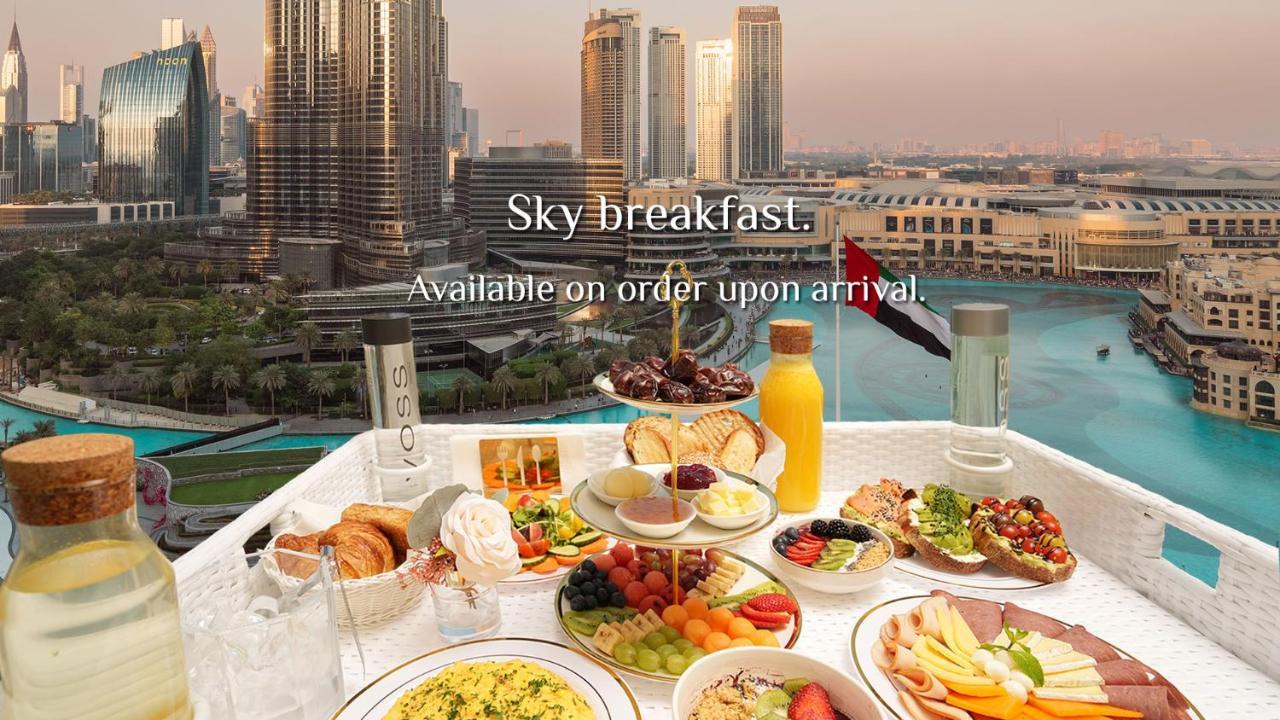 Elite Royal Apartment - Full Burj Khalifa & Fountain View - Pearl ดูไบ ภายนอก รูปภาพ